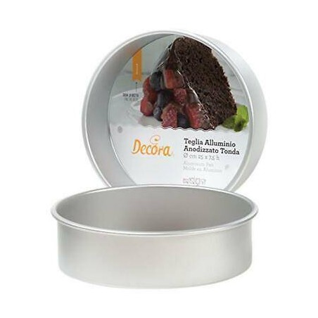 TEGLIA ANODIZZATA TONDA ø35cm H.7,5