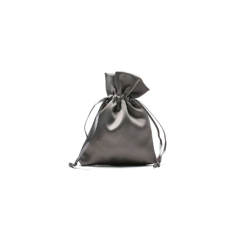 SACCHETTO ELEGANCE MATT 9x12cm ARGENTO 10pz