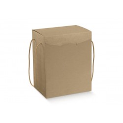 SCATOLA SEGRETO C/COR 28x20x35cm AVANA LISCIA