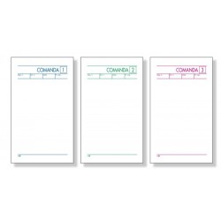 BLOCCO COMANDE 165x98mm 2COPIE 25fg BM 511/2