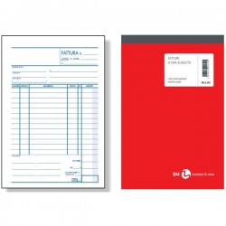 BLOCCO FATTURE 1 ALIQUOTA 15x22,5 3 COPIE BM 35fg