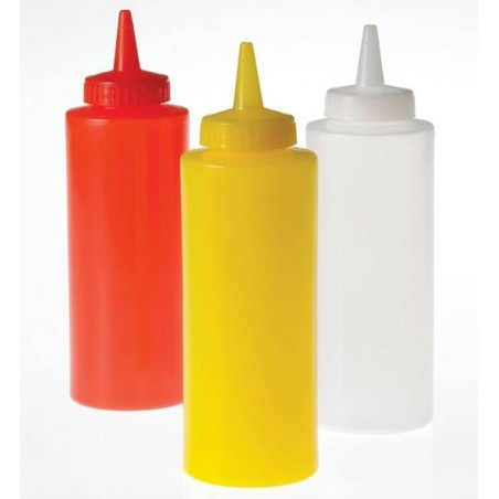 SQUEEZE BOTTLE GIALLA GRANDE 680ml 6pz