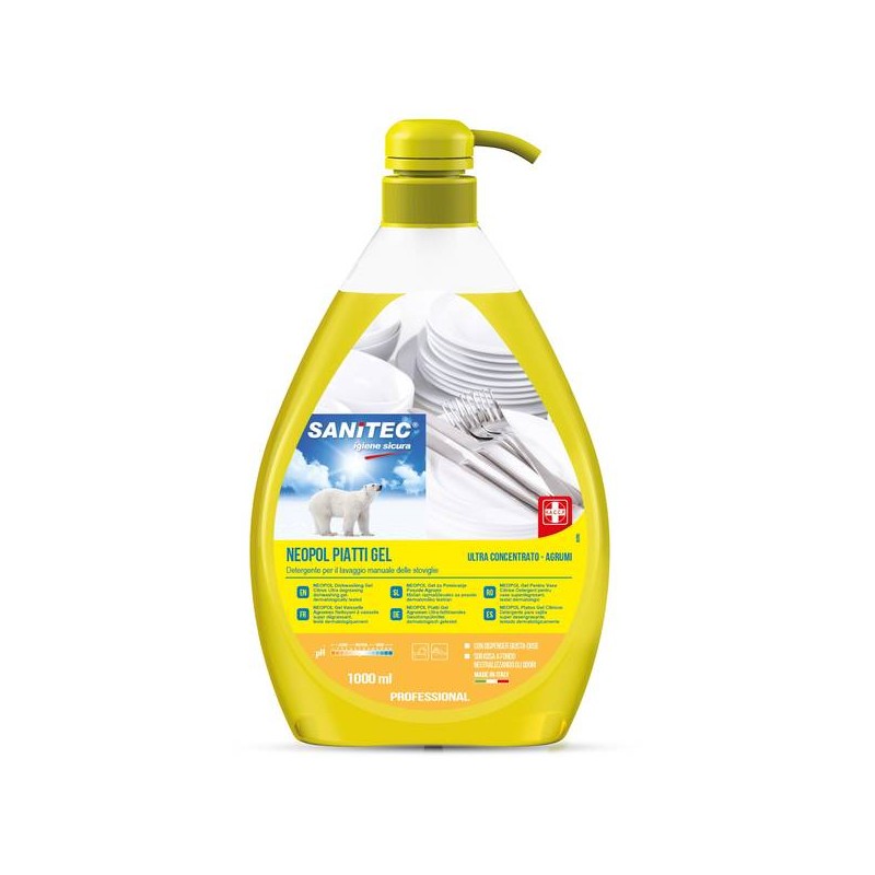 PIATTI GEL PROFESSIONAL CONCENTRATO 1000ml AGRUMI SANITEC