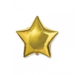 PALLONE MYLAR STELLA 18'' 45cm ORO RC