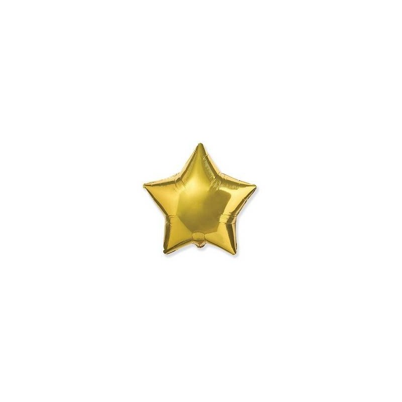 PALLONE MYLAR STELLA 18'' 45cm ORO RC