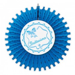 FESTONE GIRANDOLA ø66cm IL MIO BATTESIMO CELESTE