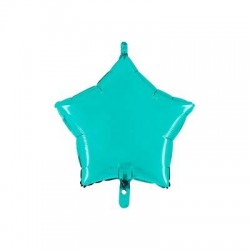 PALLONE MYLAR STELLA 18 45cm TIFFANY LUCIDO