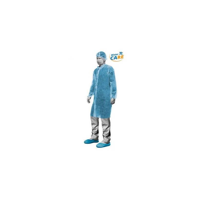 Mr.Care - KIT VISITATORE PP POCKET VELCRO col.AZZURRO 1kit