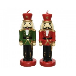 CANDELA SCHIACCIANOCI H.14,7cm 2ass.ti 1pz