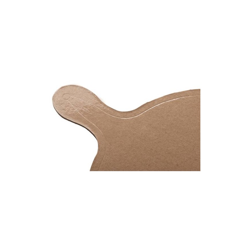 TAGLIERE CARTONCINO ROTONDO ø30 NATURAL 50pz