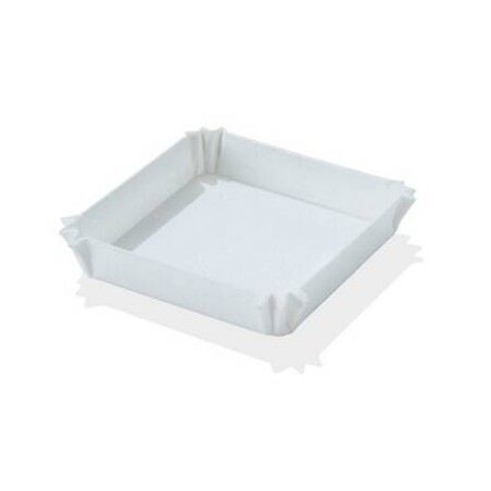 PIROTTINO SLIM QUADRATO CUP Q BIANCO mm80x80x10 90pz