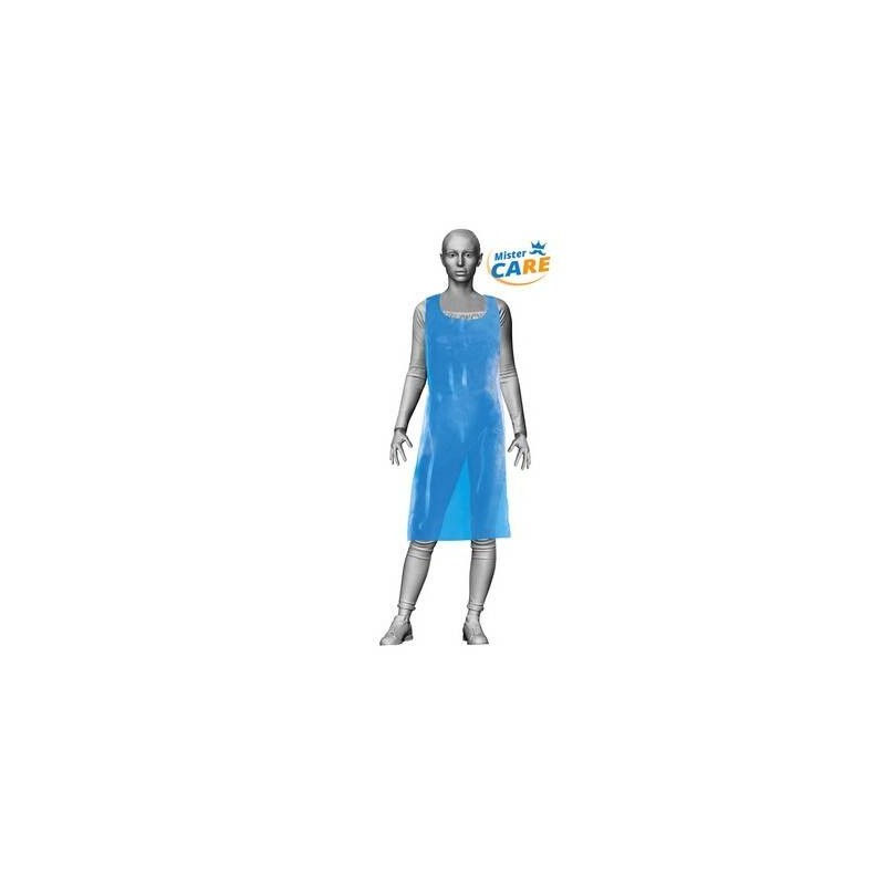Mr.Care - GREMBIULE APRON-60 80x127cm LDPE 60my BLU 50pz