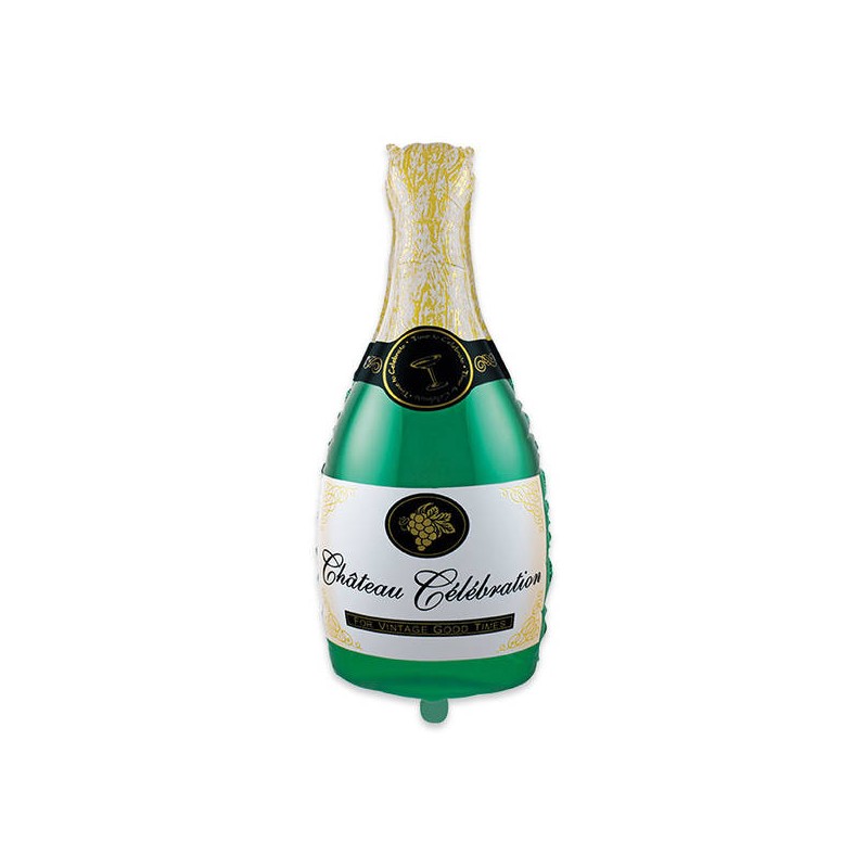PALLONE MYLAR S/SHAPE BOTTIGLIA CHAMPAGNE 51x100cm BIG