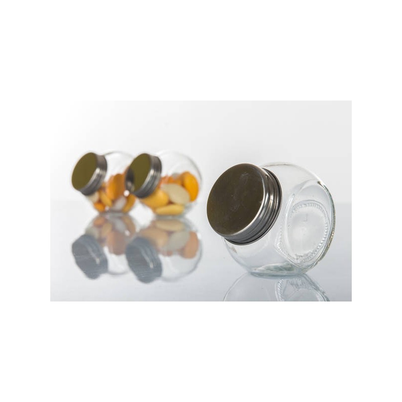 BARATTOLO VETRO TAPPO A VITE 100ml