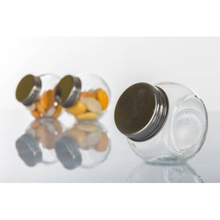 BARATTOLO VETRO TAPPO A VITE 100ml