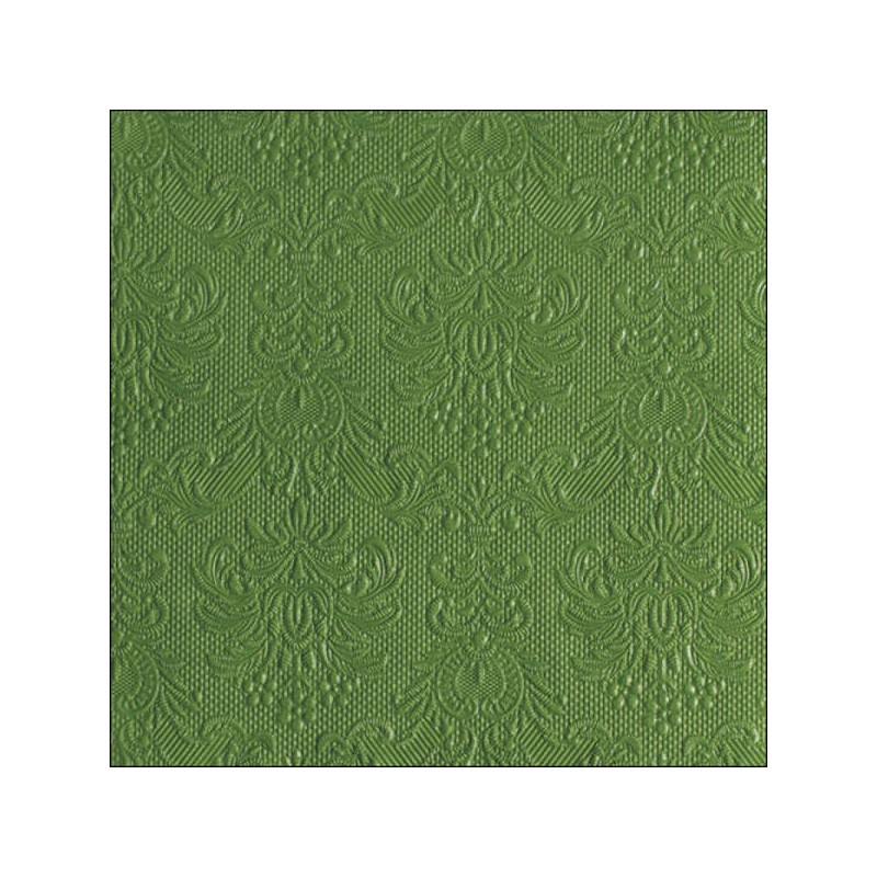 TOVAGLIOLI 33X33cm ELEGANCE SUMMER GREEN 15pz