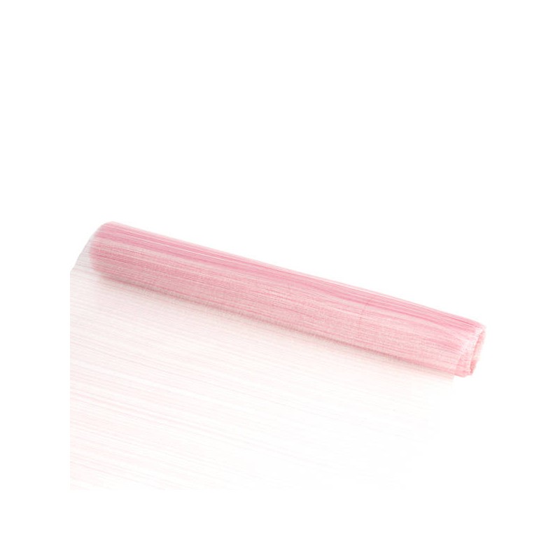 RUNNER cm30x3mt ORGANZA RIGHE ROSA