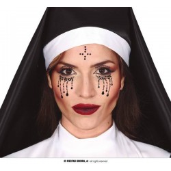 GIOIELLI ADESIVI DA VISO MONACA