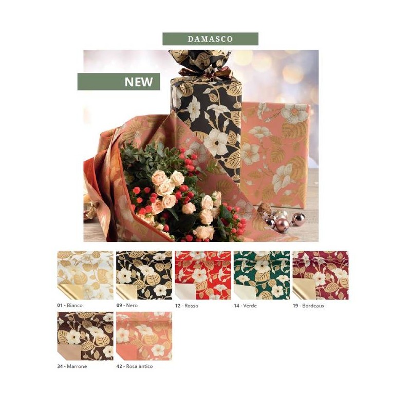 BOBINA PPL DAMASCO H.100x25mt 42-ROSA ANTICO