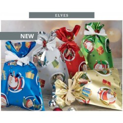 BUSTE REGALO P.P.L. 50x70 ELVES ASS.TO 50PZ