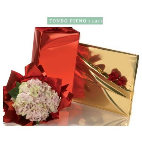 FOGLI PPL TINTA UNITA 70x100cm 25 FOGLI 12-ROSSO