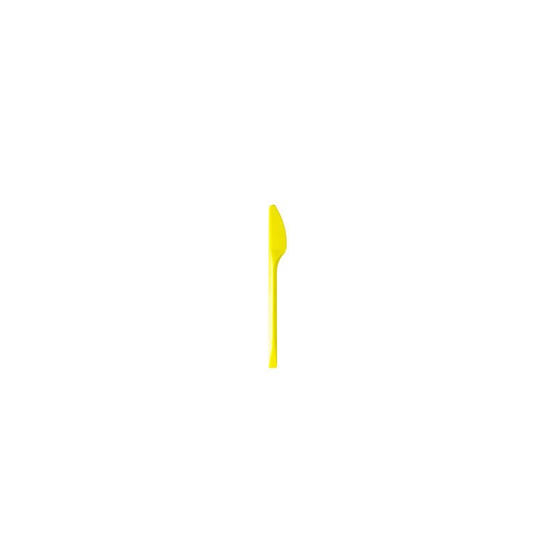 COLTELLI 20PZ GIALLO ARISTEA