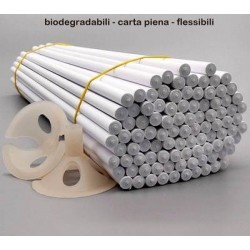 STECCHE PER PALLONI BIODEGRADABILI H.30cm 100pz