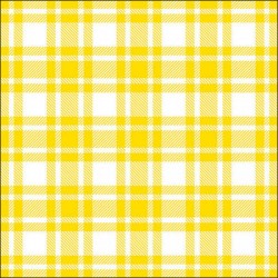 TOVAGLIOLI 33x33 SCOZZESE GIALLO 20pz