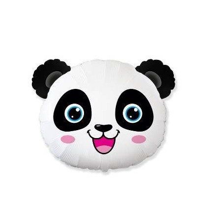 PALLONE MYLAR TESTA PANDA MINISHAPE 9 22cm