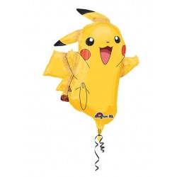 PALLONE SUPER SHAPE POKEMON PIKACHU 62x78cm