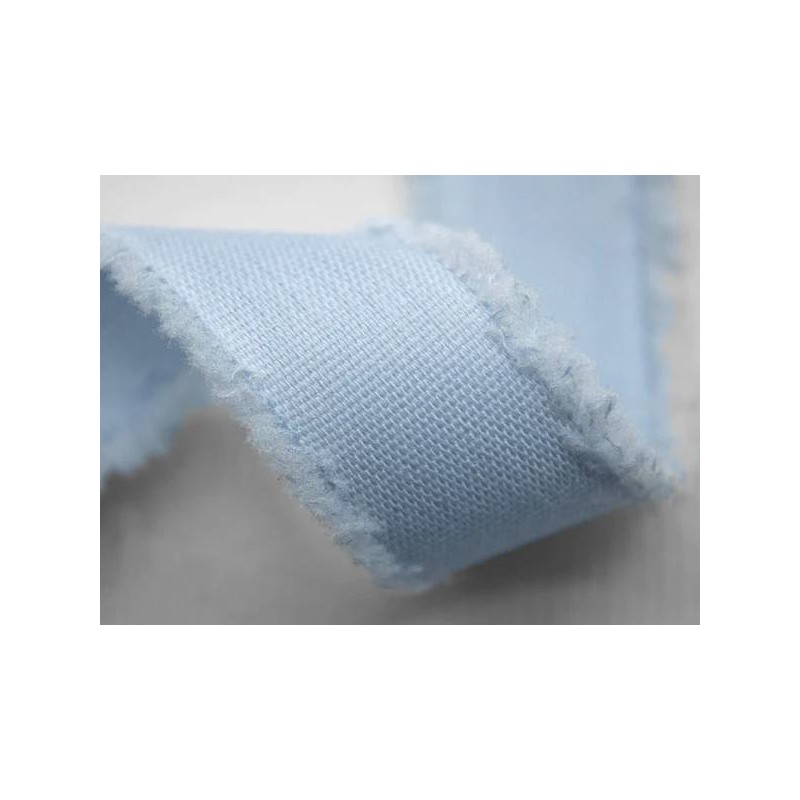 NASTRO SFRANGIATO mm23x15mt COL.593 AZZURRO BABY