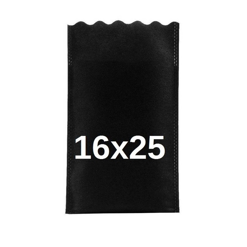 BUSTA REGALO TNT 16x25 09-NERO