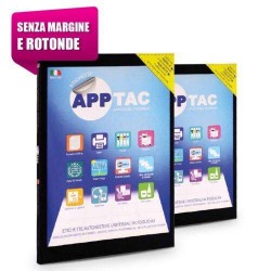 ETICHETTE APPTAC SM0512 105x74mm IN F.TO A4 BIANCHE NON RIMOVIBILI 100pz