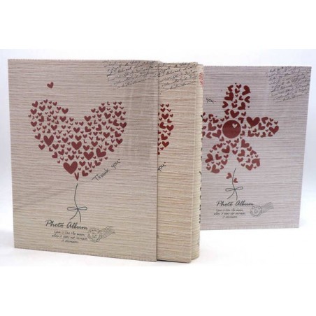 ALBUM FOTO 100 10x15cm CUORI CR71695