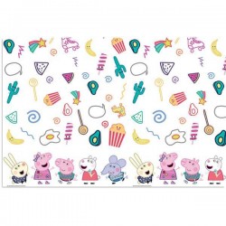 TOVAGLIA 120x180cm PEPPA PIG MESSY PLAY