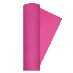 TOVAGLIA ROTOLO 1,20x5mt DAMASCATA FUCSIA BIG PARTY
