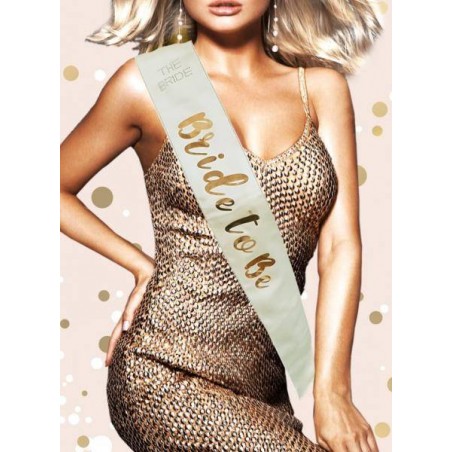 FASCIA ORO CREMA BRIDE TO BE