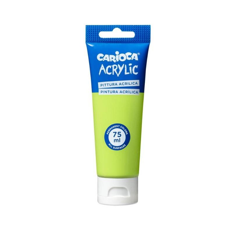 TEMPERA ACRILICA CARIOCA 75ml VERDE BRILLANTE
