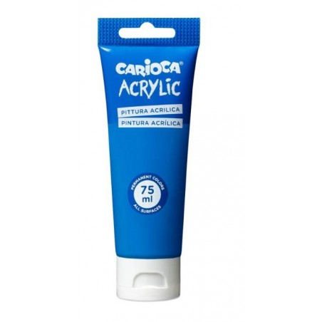 TEMPERA ACRILICA CARIOCA 75ml BLU SCURO