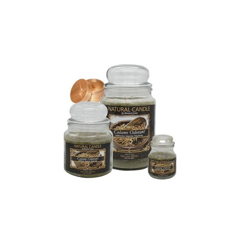 NATURE CANDLE 380gr GIARA 100% CALAME ODORANT
