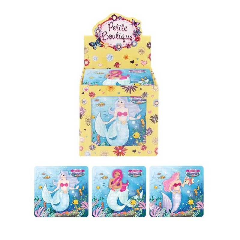 PUZZLE SIRENETTA FINE FESTA 1pz