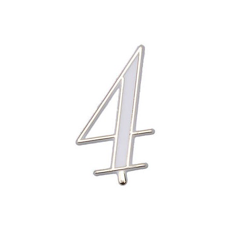 NUMERO 4 PLASTICA BASE OVALE