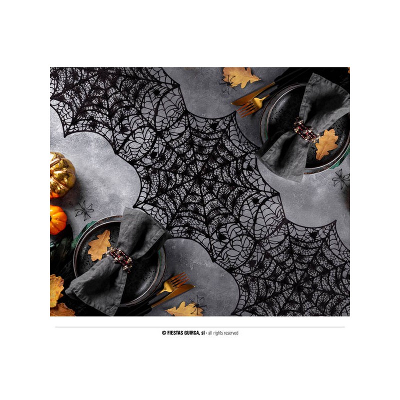 RUNNER DA TAVOLO RAGNATELA 34x136 cm IN PVC