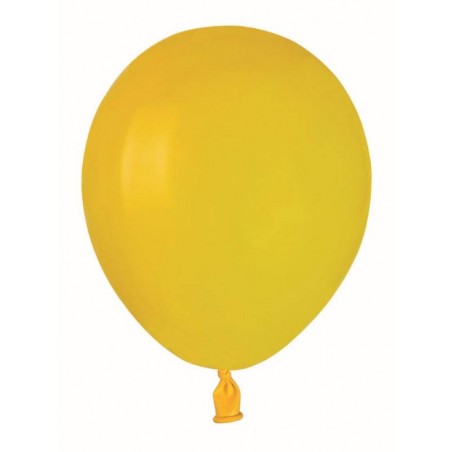 PALLONCINI COLOR 5 12cm GIALLO 100pz