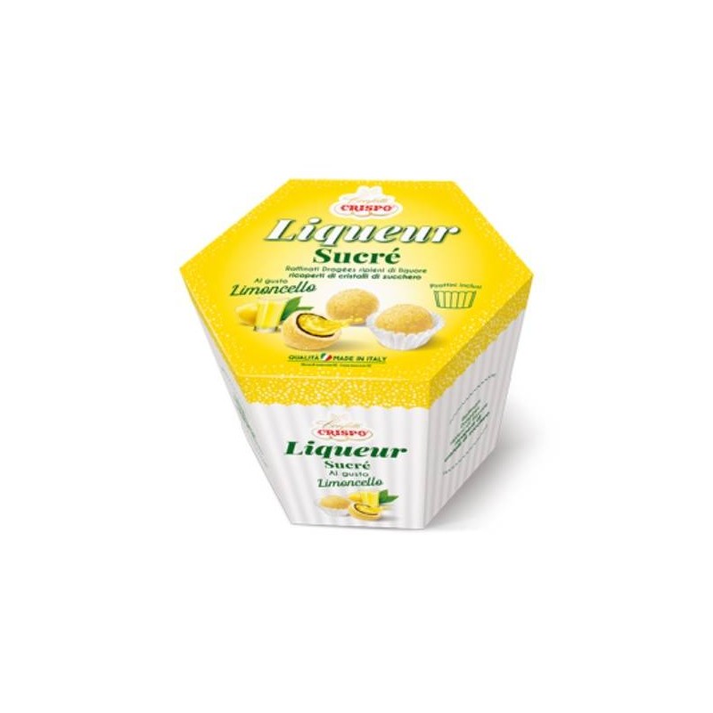 LIQUEUR SUCRè DRAGEES LIMONCELLO 500gr C/GRANELLA GIALLO