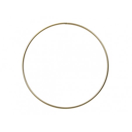 CERCHIO METALLO ORO Ø40cm