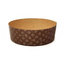 FORMA COTTURA PANETTONE BASSO 1000gr ø210x70mm 60PZ PB21070/LP
