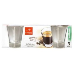 BICCHIERE CAFFEINO 8,5cl 3pz