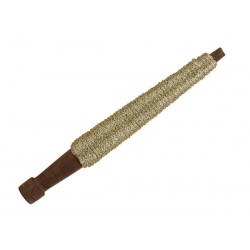 SPOLETTA LEGNO CORDINO METAL ORO 5mt