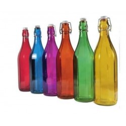 BOTTIGLIA VETRO SWING 1LT